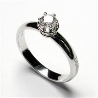 Anello Damiani Donna Minou in Oro bianco Diamante 0.50 Ct 81099231 - 81099231